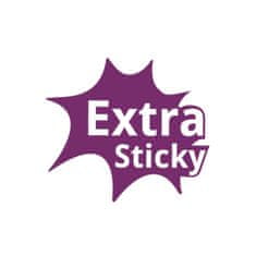 HOPAX Stick'n by Samolepiace bloček Extra Sticky Stickn by - 76 x 76 mm, neónovo žltý