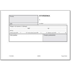 Typos Príjmový pokladničný doklad - číslovaný, 2x 50 listov