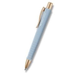 Faber-Castell Guľôčkové pero Poly Ball Urban Gold XB, svetlo modrá