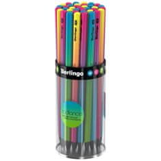 Grafitová ceruzka Berlingo Radiance - bez gumy, HB, mix farieb