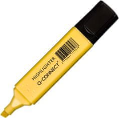 Q-Connect Zvýrazňovač pastelový - žltý, 1-5,2 mm