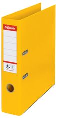 Esselte Plastový pákový zakladač - A4, s vreckom, chrbát 7,5 cm, žltý