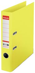 Esselte Zakladač pákový CO2 neutrálny - A4, šírka chrbta 5 cm, žltý