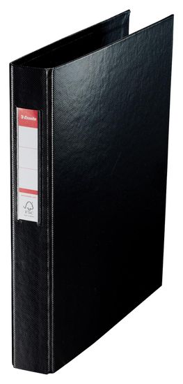 Esselte 2-krúžkový šanón VIVIDA - A4, šírka chrbta 4,2 cm, čierny