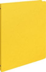 Karton P+P Kartón P+P Zakladač štvorkrúžkový prešpánový A4 2 cm, žltý