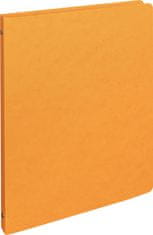 Karton P+P Kartón P+P Zakladač štvorkrúžkový prešpánový A4 2 cm, oranžový
