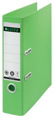 LEITZ Zakladač pákový 180° RECYCLE - A4, šírka chrbta 8 cm, ekologický, zelený