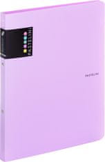 2-krúžkový šanón Pastelini - A4, šírka chrbta 2 cm, fialový