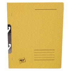 HIT Rýchloviazače Office - A4, papierové, závesné, žlté, 50 ks