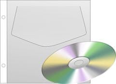 Karton P+P Kartón P+P Obaly transparentné na CD závesné, 10 ks