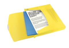 Esselte Box na spisy s gumičkou VIVIDA - A4, žltý