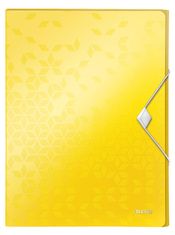 LEITZ Box na spisy WOW, 250 listov, žltý
