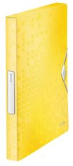 LEITZ Box na spisy WOW, 250 listov, žltý