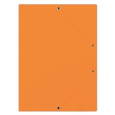 Donau Prešpánové dosky s chlopňami a gumičkou - A4, oranžové, 1 ks