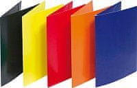 OFFICE products Dosky papierové s gumičkou A4, oranžové