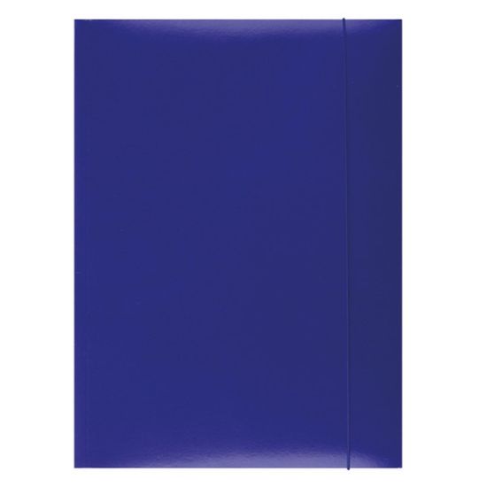 OFFICE products Dosky papierové s gumičkou A4, modré
