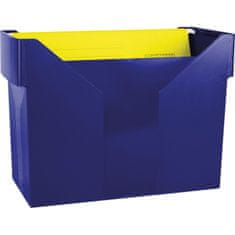 Donau Box na závesné dosky - plastový, modrý, obsahuje 5 ks dosiek