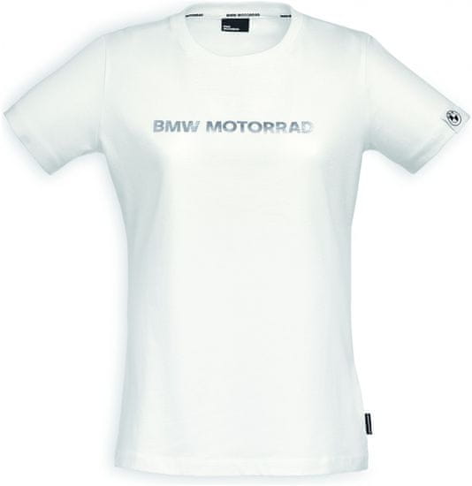 Bmw tričko MOTORRAD 24 dámske bielo-strieborné
