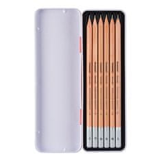Bruynzeel Grafitové ceruzky Bruynzeel v kovovom obale 6ks