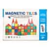 Magnetic Tiles Magnetická stavebnica pre deti sada 100ks - Magnetic Tiles
