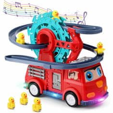 CAB Toys Hasičské auto s kačičkami