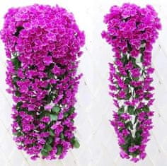 HOME & MARKER® Závesná kytica orchideí | HANGROSE Fialová