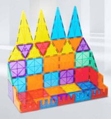 Magnetic Tiles Magnetická stavebnica pre deti sada 60ks - Magnetic Building Tiles