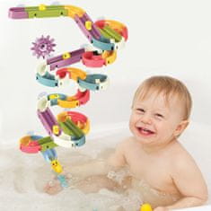 CAB Toys Vodná šmýkačka pre deti do vane 66 dielna