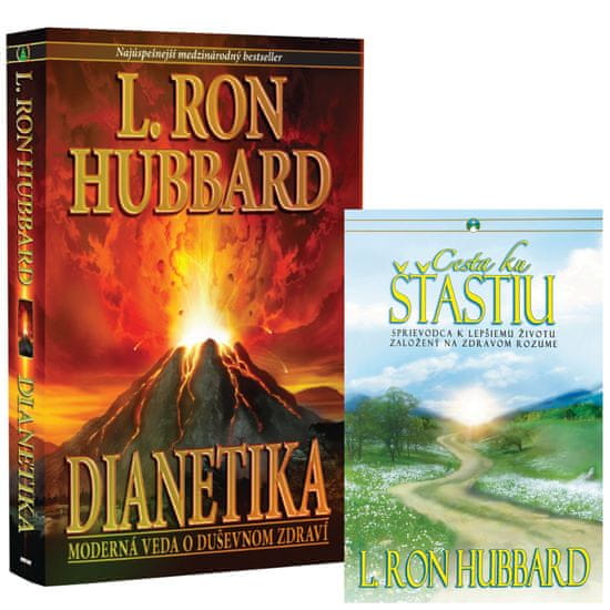 L. Ron Hubbard Kniha DIANETIKA + brožúrka: Cesta k šťastiu (zdarma)