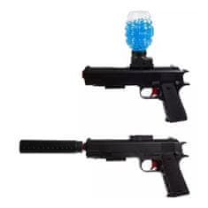 Kruzzel Pištoľ na vodné gélové guličky s príslušenstvom ELECTRIC WATER BULLET GUN G940-1