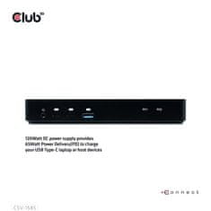 Club 3D Dokovacia stanica DisplayPort / HDMI KVM Switch, USB-C, PD (CSV-1585)