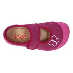 Bar3Foot Dievčenské barefoot papuče ružové, 34