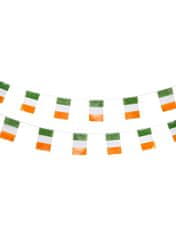 Smiffys Girlanda vlajočiek Irsko zástavy 10m