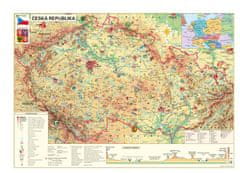 DINO Puzzle Mapa české republiky 500 puzzle