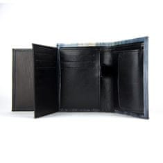 VegaLM Ručne maľovaná kožená peňaženka 8560 s motívom Mafiána