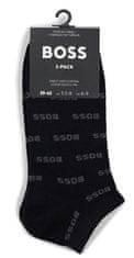Hugo Boss 2 PACK - pánske ponožky BOSS 50511423-001 (Veľkosť 39-42)