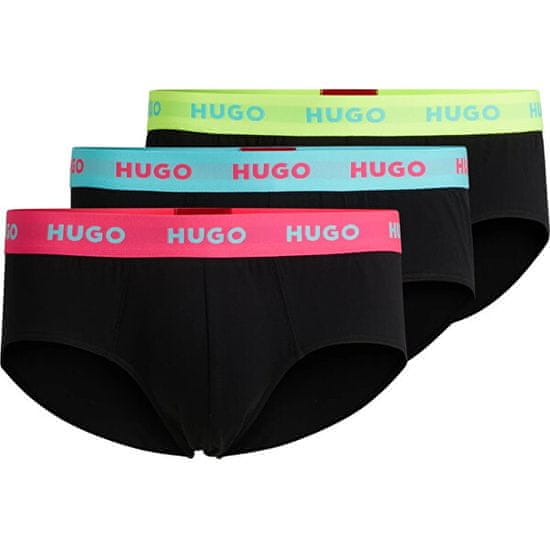 Hugo Boss 3 PACK - pánske slipy HUGO 50469783-730