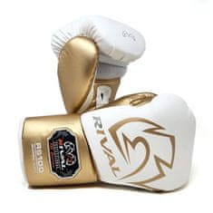 Noah Šnurovanie Boxerské rukavice RIVAL RS100 Professional - bielo/zlaté
