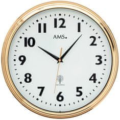 AMS Nástenné hodiny 5963 riadené rádiovým signálom 32cm