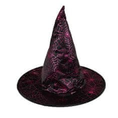 Rappa Detský klobúk fialový čarodejnice/Halloween