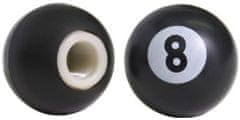 Oxford čiapočky ventilčeka 8 BALL OX767 černo-biely