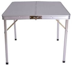 Rojaplast Campingový stôl 80x80cm, hliník XH8080
