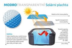 Marimex Solárna plachta modro-transparentná pre štvorcové vírivé bazény 1,60 x 1,60 m