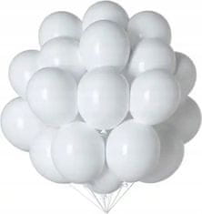 TopKing Biele balóniky svadba, narodeniny 100 ks