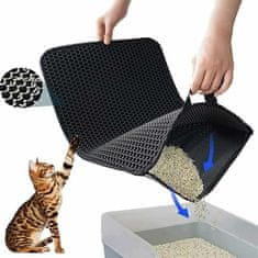 Netscroll Podložka pre mačacie stelivo, ktorá zachytáva piesok, LitterMat