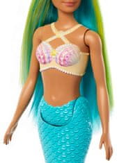 Mattel Barbie Pohádková mořská panna - modrá HRR02