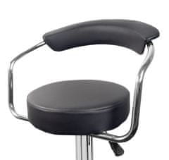 Aga Barová stolička MR2037 Čierna