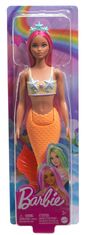 Mattel Barbie Pohádková mořská panna - žlutá HRR02