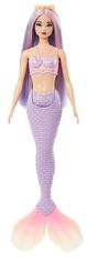 Mattel Barbie Pohádková mořská panna - fialová HRR02