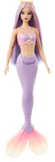 Mattel Barbie Rozprávková morská panna - fialová HRR02